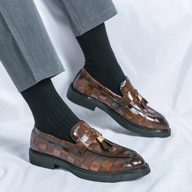 Il Borghese Varese Leather Penny Loafers